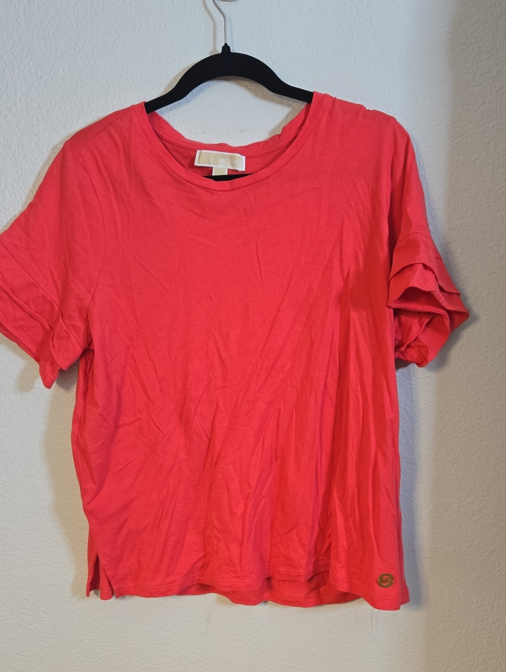 Michael Kors Coral Short Sleeve Tee